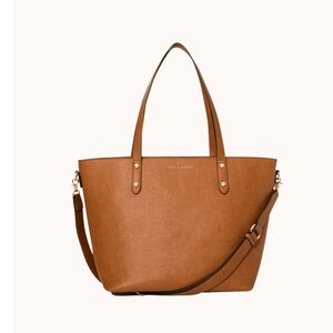 Brown Leather Tote/Work Bag